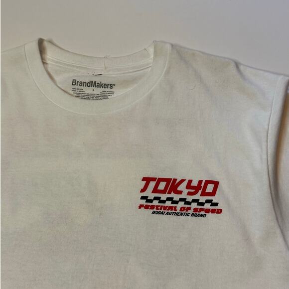BrandMakers 1984 Tokyo Festival of Speed Championships Shirt sz: LARGE - Picture 3 of 7